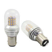 Boat Led Bulb, 3.5 watts - 10-30 volts - BAY15D - White - Single light - D25*67mm - T25-39L-BAY15D-W - AZLED